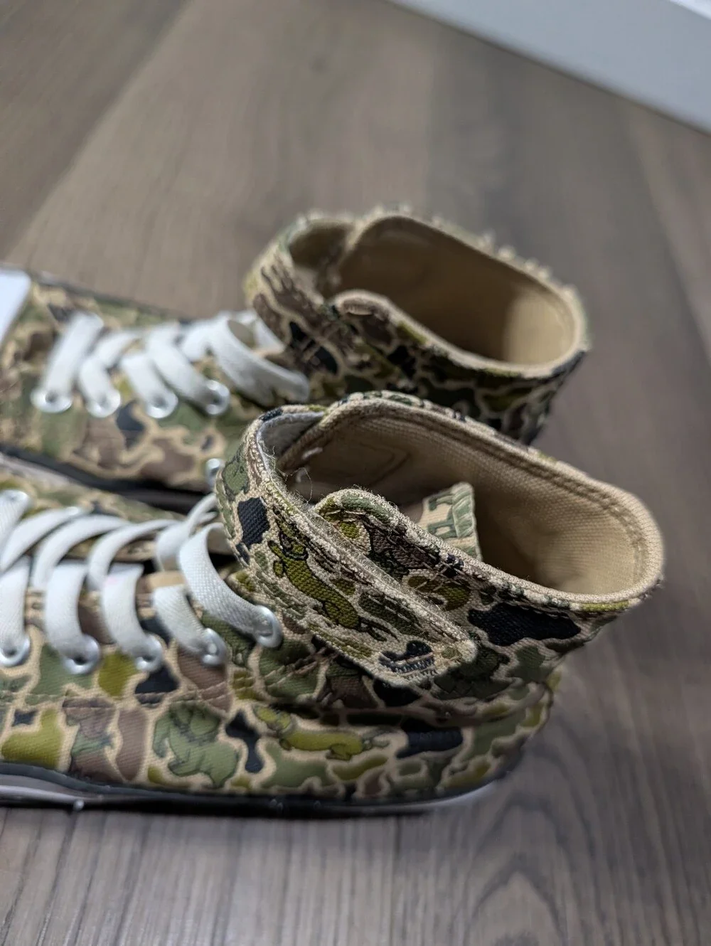 Converse Kids Chuck Taylor All Star Dog Print Duck Camo High Tops